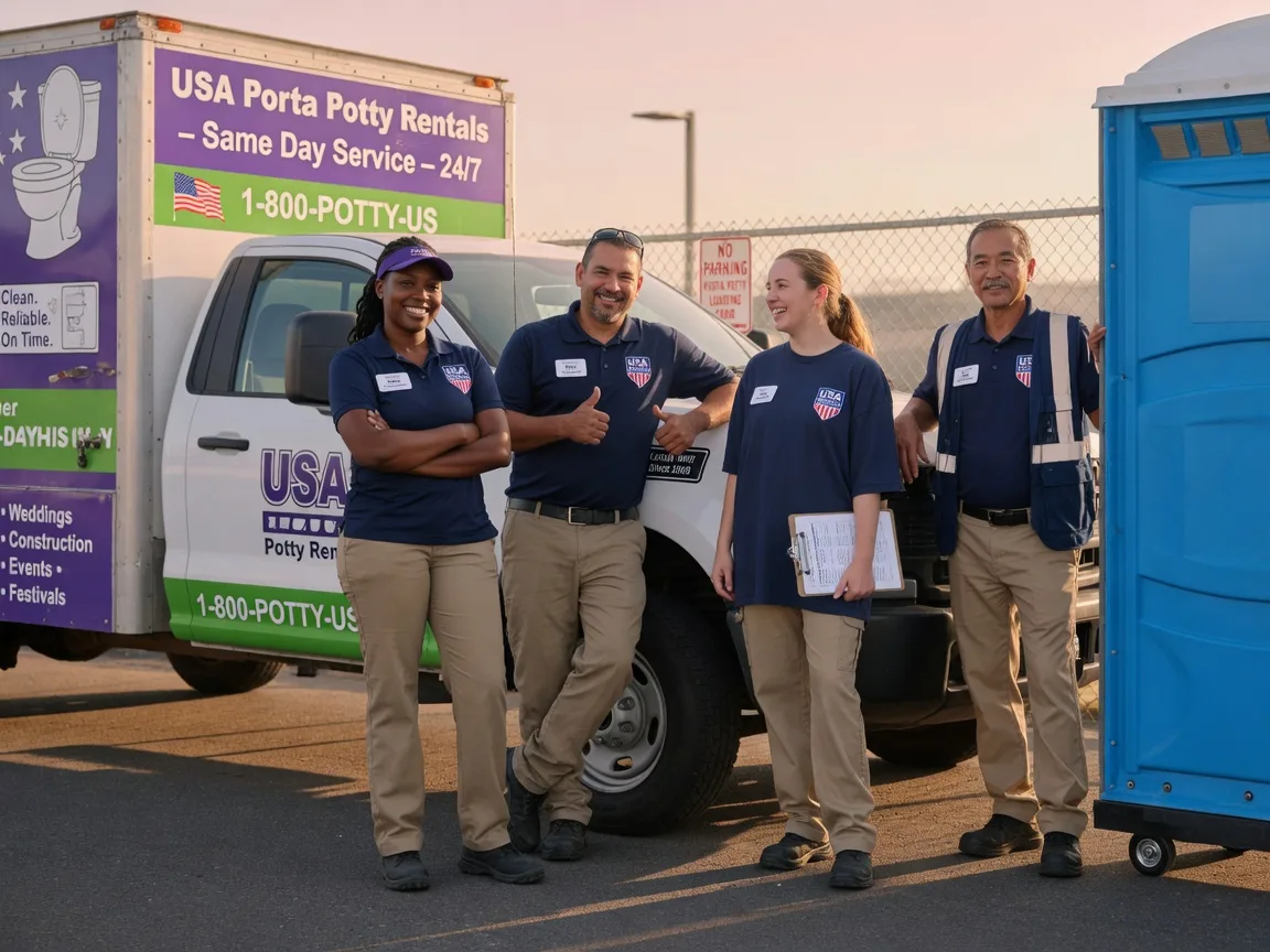 Porta Potty Rental company in Hesperia, MI